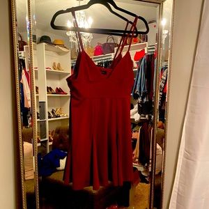 Maroon dress